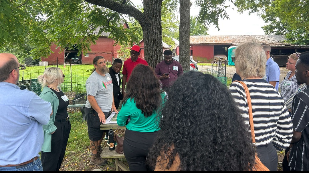 C4H visit to Bahr Farm