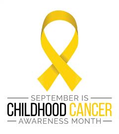 Childhood Cancer Awareness Month Ribbon