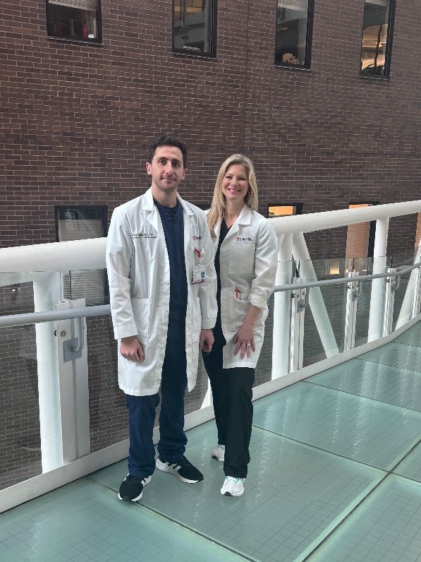 Image of two researchers