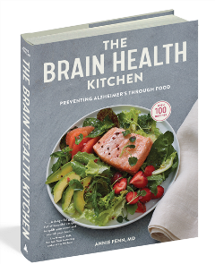 image of book titled brain health kitchen preventing alzheimer's through food