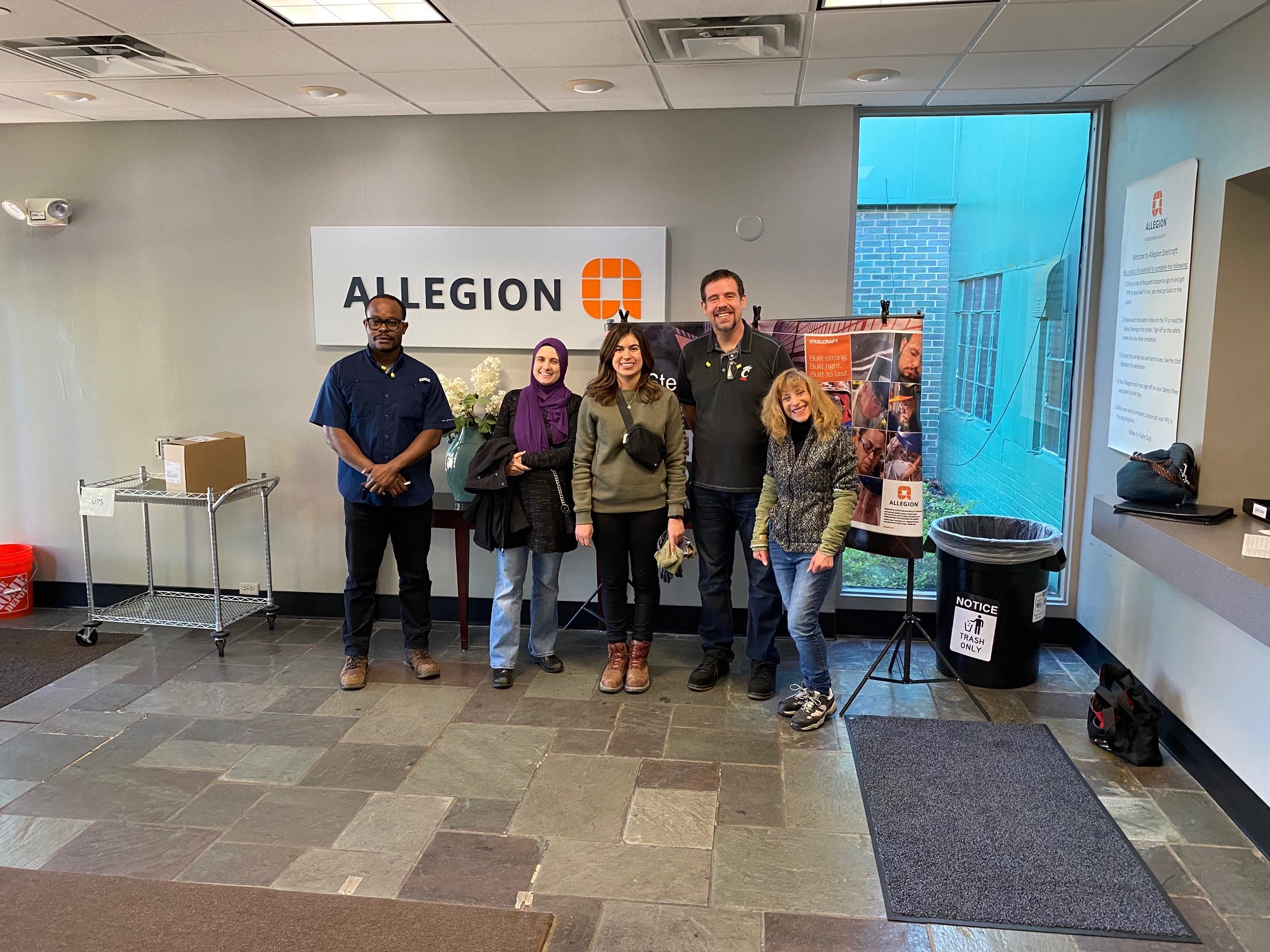 Allegion Steelcraft Interdisciplinary Trip, November 11, 2022