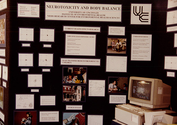 Poster presentation of the 'Quantitative Posturagraphy' technology