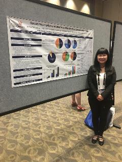 Jessica Liu, MPH-BIOS alumnus presented her poster at the Kentucky Public Health Association Annual Conference.