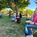 drum circle at blink