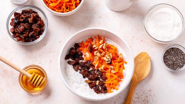 Image of Carrot Cake overnight oats