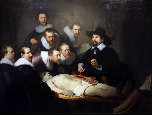 The Anatomy Lesson of Dr. Nicolaes Tulp Painting